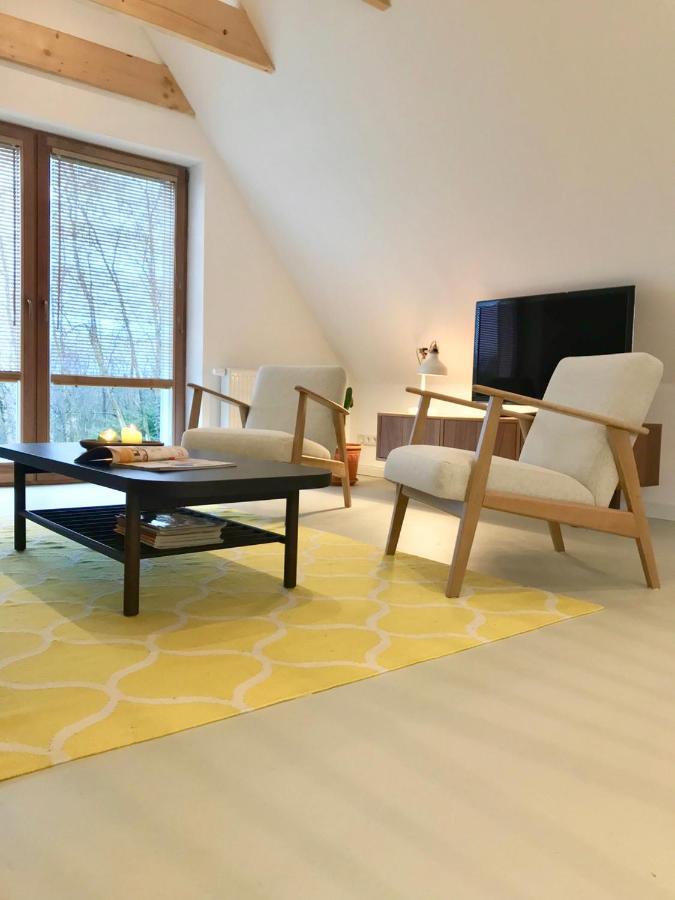 Moorblick! Grosse Dachwohnung Mit Kamin Und Sauna Leck Exterior foto